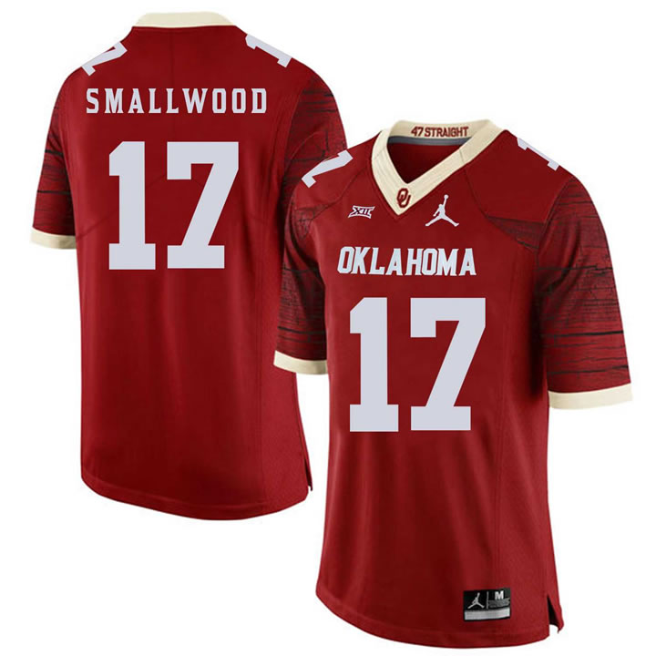 Oklahoma Sooners 17 Jordan Smallwood Red 47 Game Winning Streak College Football Jersey Dzhi,We sell and wholesale Oklahoma Sooners 17 Jordan Smallwood Red 47 Game Winning Streak College Football Jersey Dzhi on line form chian!